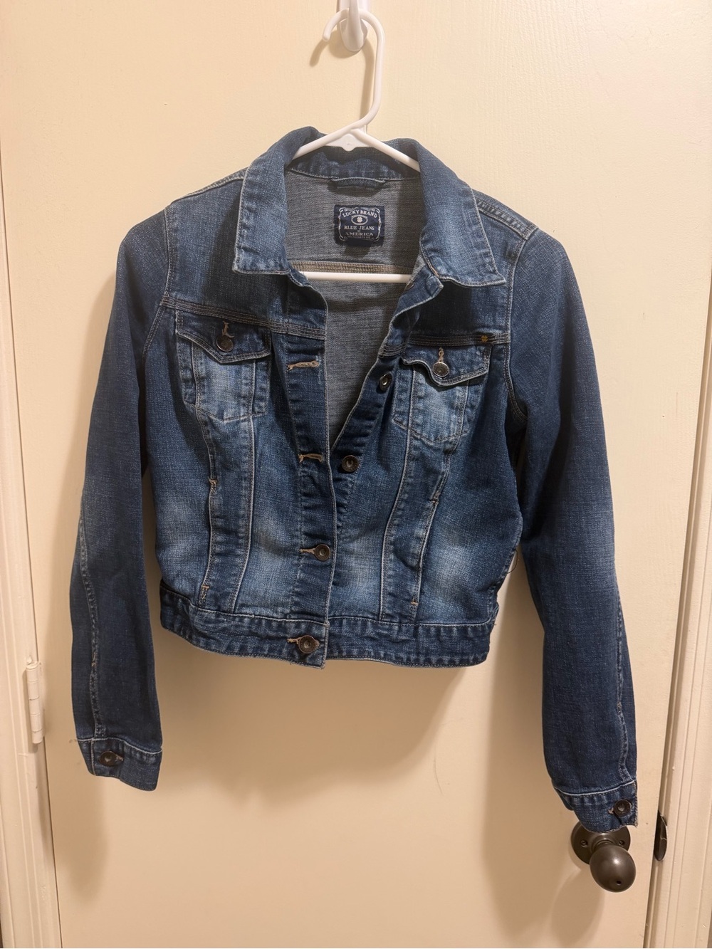 Lucky brand Blue Denim Jacket - Women's Classic Jean Jacket